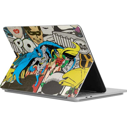 DC Comics Batman and Robin Vintage Action Pose Surface Laptop Studio Skin